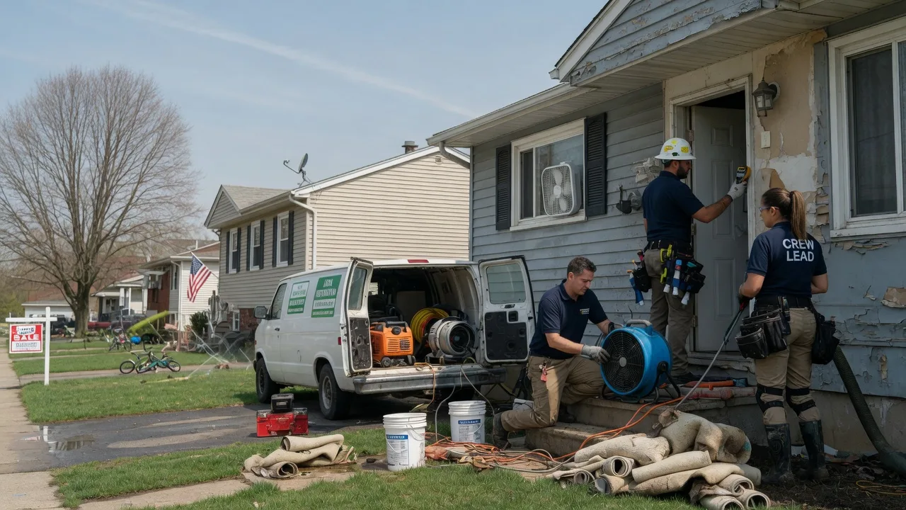 Flood Cleanup in Coal Township, PA near me