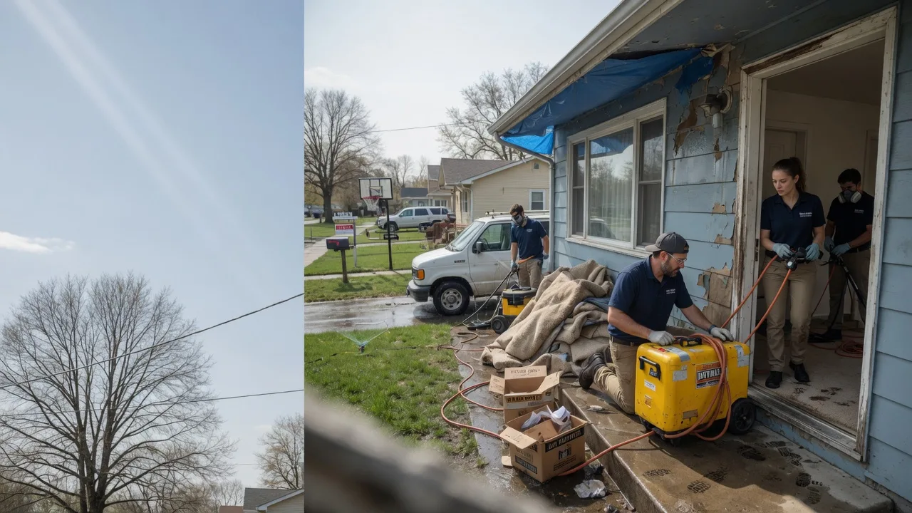 Basement Flood Cleanup in Coal Township, PA near me